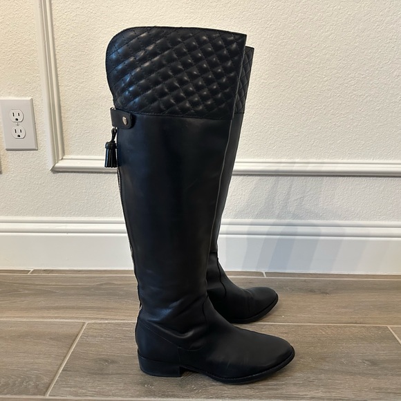 Vince Camuto Soreen Tall Leather Boots - Picture 4 of 10
